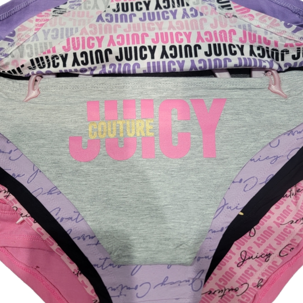 Juicy Couture 7 pair of cheekini panties - Picture 3 of 16